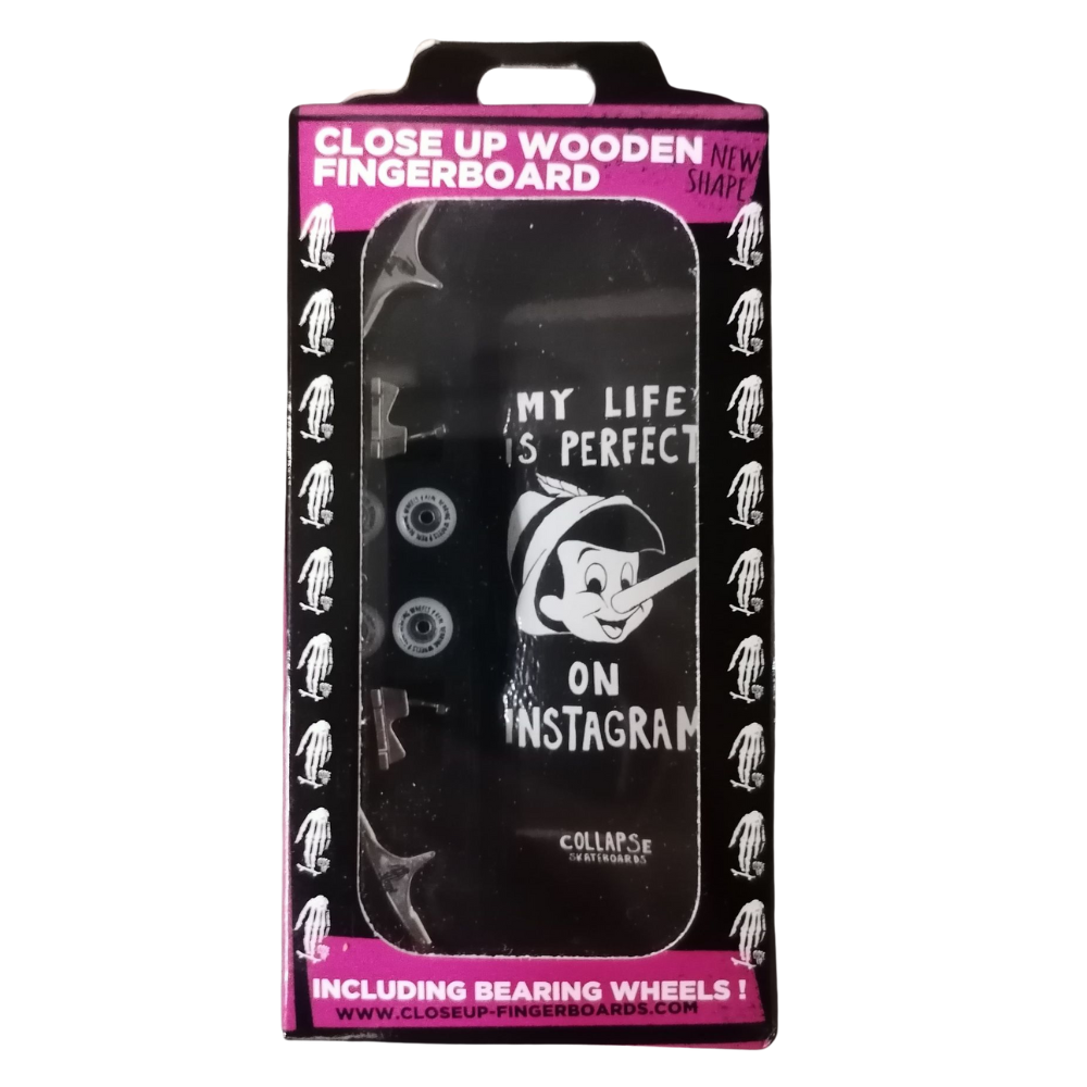 Close up fingerboard