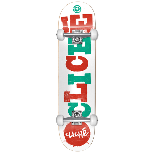 Planche complète CLICHE 8.0 X 31.56 WOODCUT RED TEAL