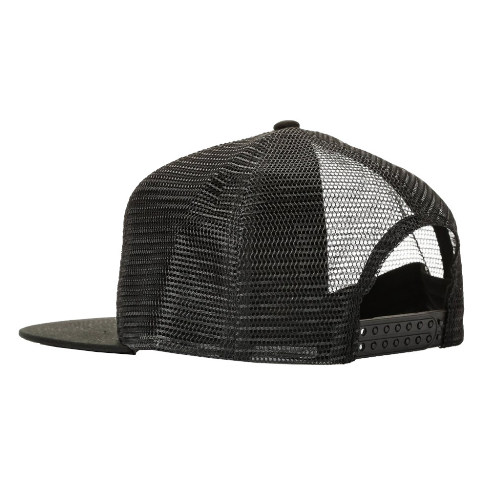 Casquette THRASHER FLAME EMB MESH BLACK